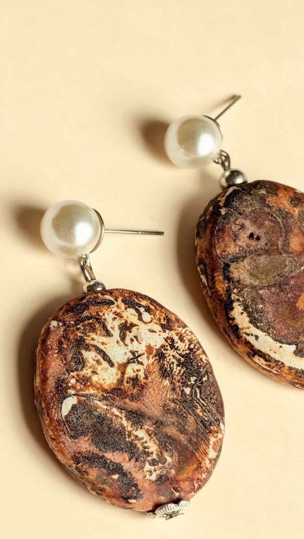 Natural Jasper Pearl 0105