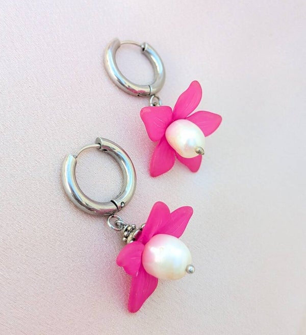 Pink Petal Flower 0052