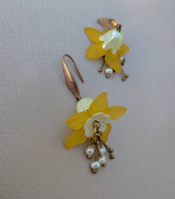 Yellow Petals Flowers 0073