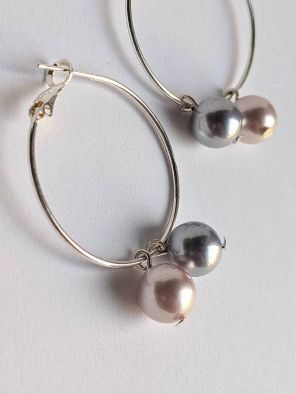 Pearl Hoops 0091