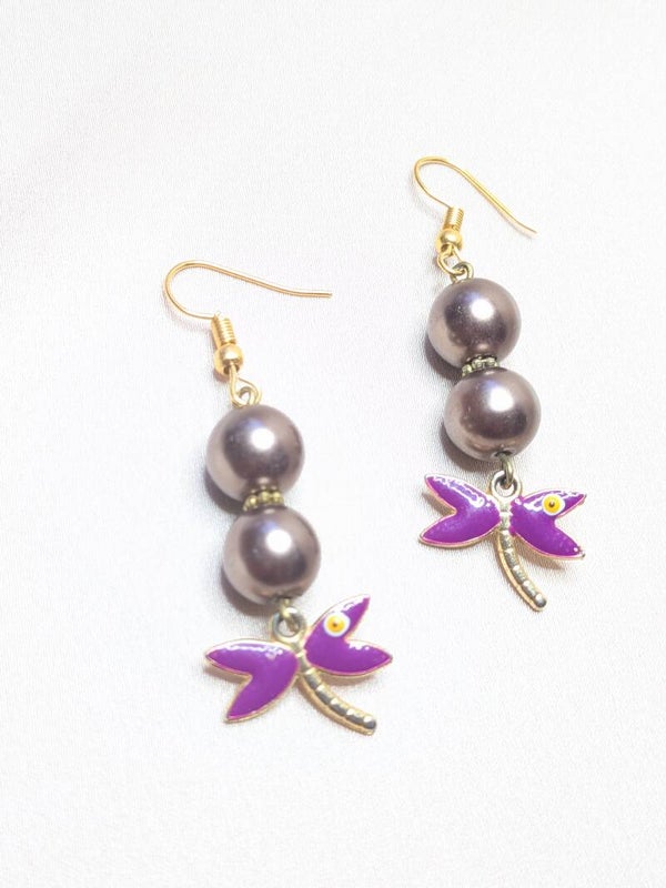 Double Coloured Round Coloured Pearls 0127