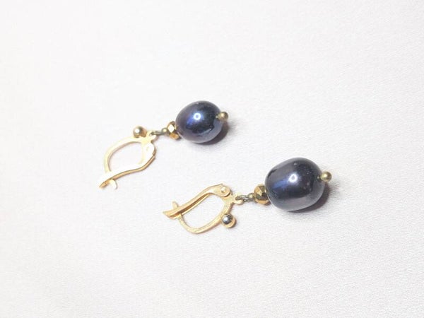 Coloured Black Natural Pearl 0138