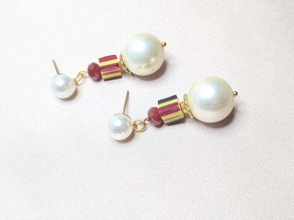 Double Cream Round Pearl Morano 0173