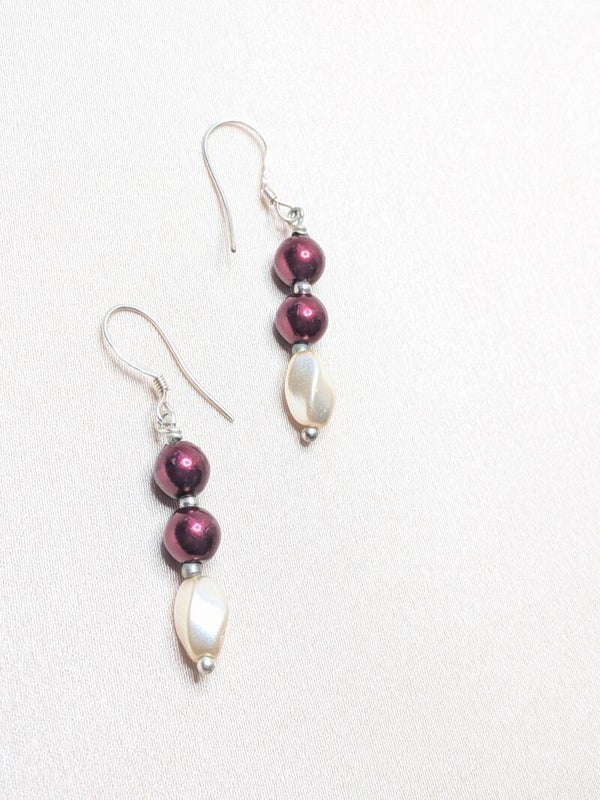 Tiny Round Triple Coloured Pearls 0188