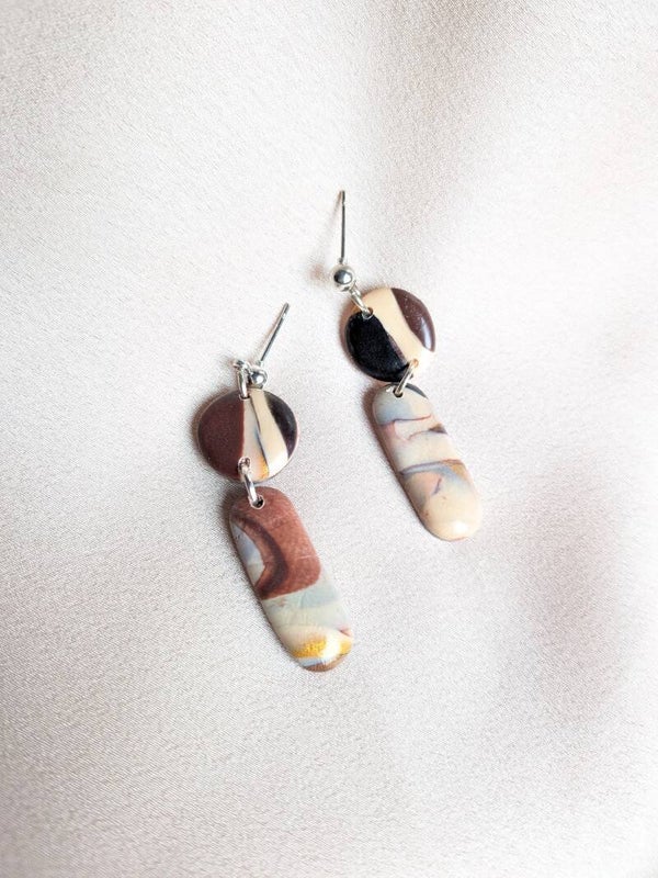Polymer Clay Brown Coloured 0239