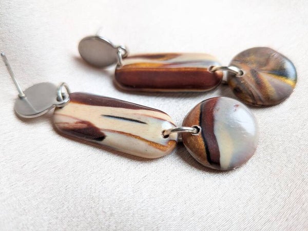Polymer Clay Brown Coloured 0235