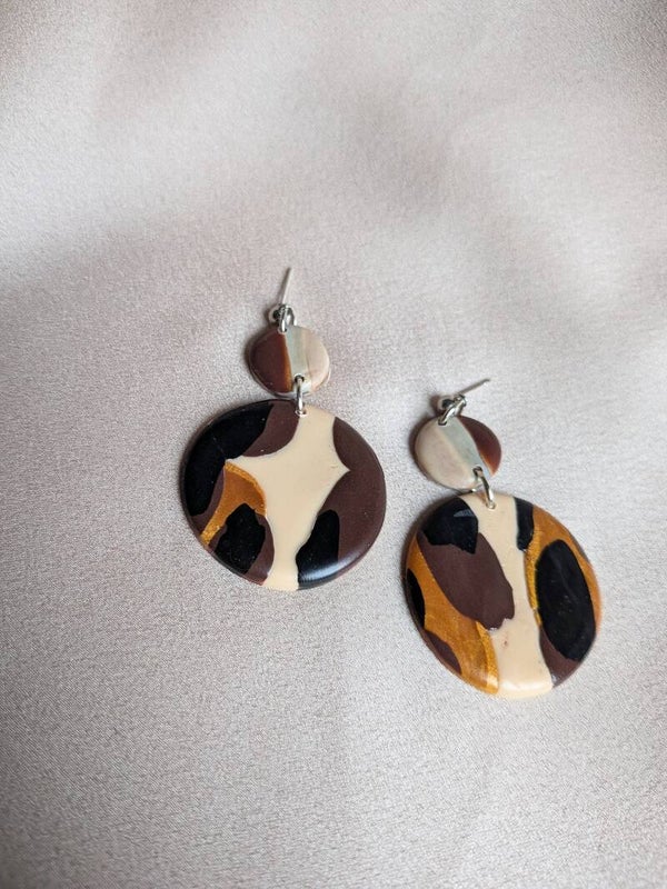 Polymer Clay Brown Coloured 0233