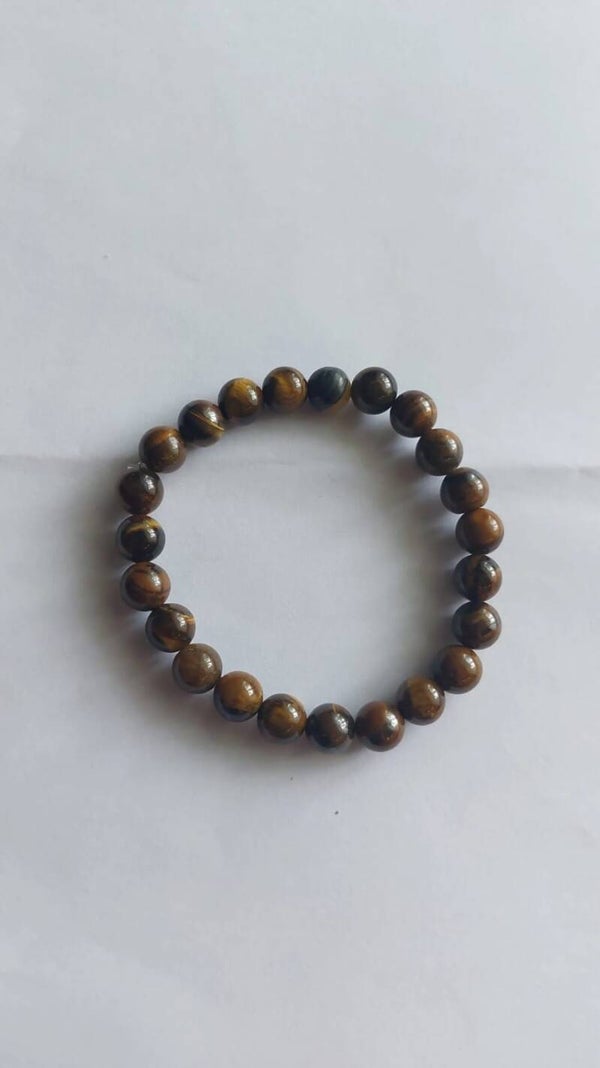 Pulseira em olho de tigre