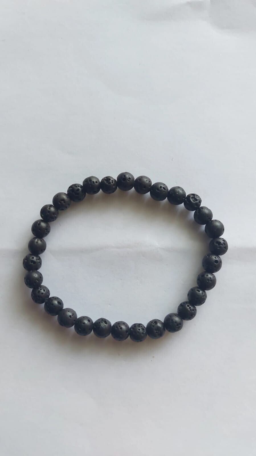 Pulseira pedra vulcânica