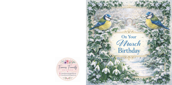 Garden birds Birthday #5