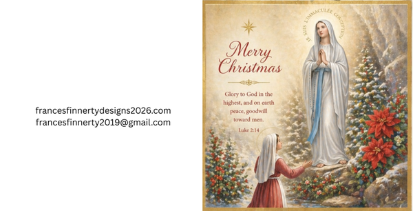 Virgin mary religious christmas