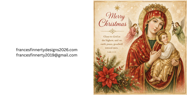 Virgin mary religious christmas #2