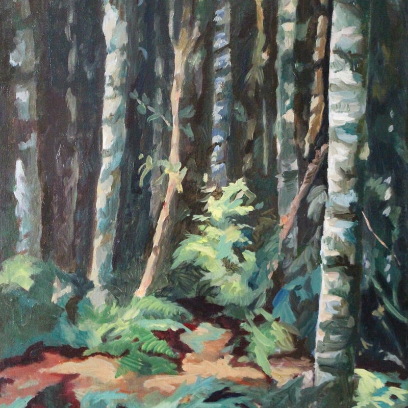 Bos | Olieverf op doek | ©2024