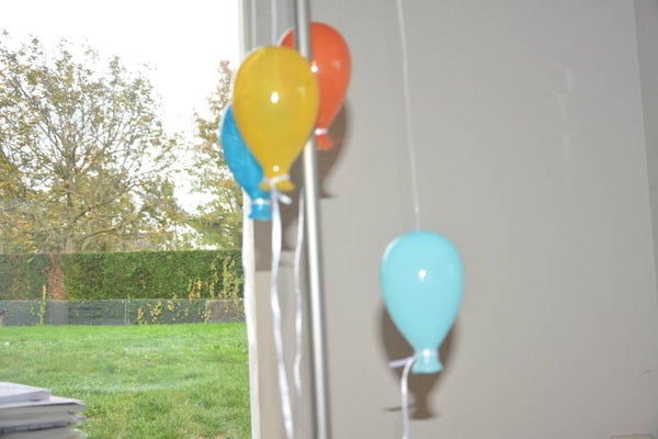 Ballon decoratie hanger