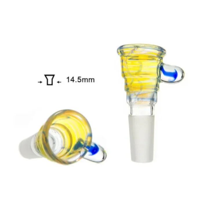 Glas-Kopf farbig, 14,5 mm
