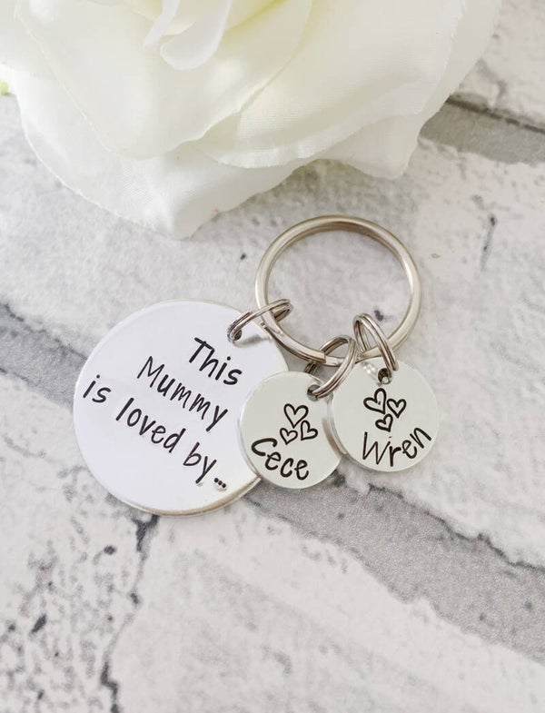 Personalised Family Keyring