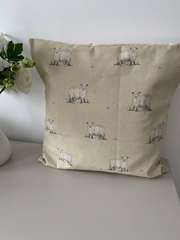 Country Sheep Cushion Cover