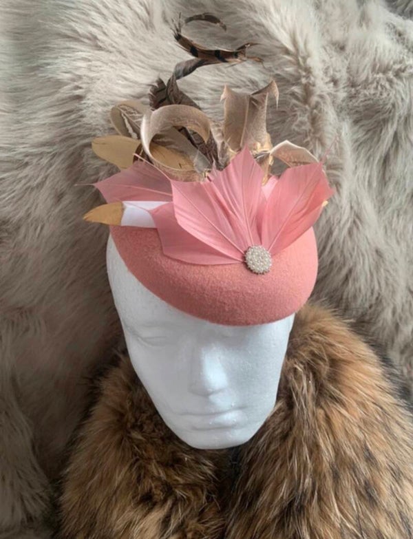Real Feather Fascinator