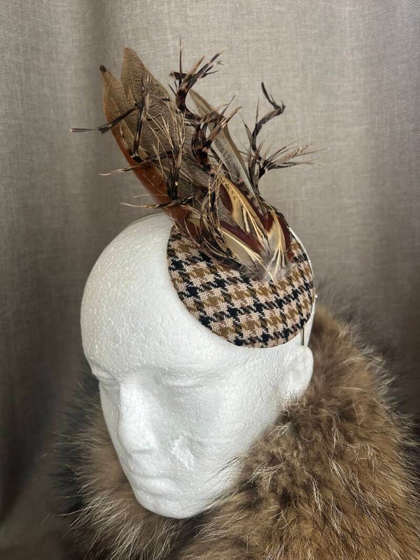 Real Feather Fascinator