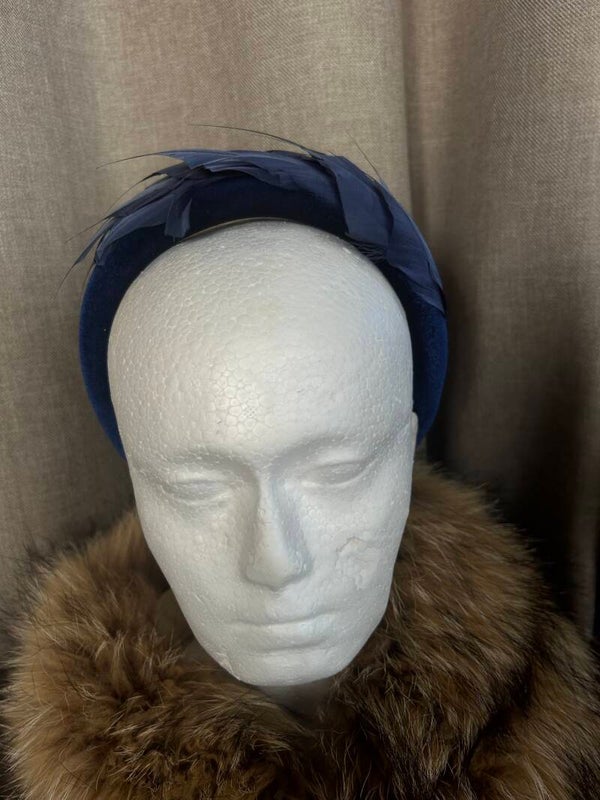 Real Feather Fascinator Headband