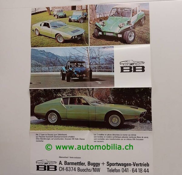 Albar Modellprogramm Poster / Prospekt d/f