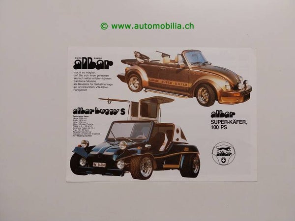 Albar Modellprogramm Prospekt deutsch