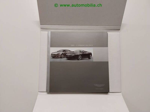Aston Martin DB9 Prospekt deutsch