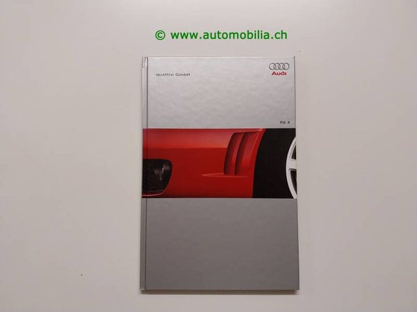 Audi RS4 (B5) 2000/02 Hardcover-Prospekt deutsch
