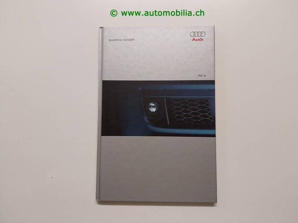 Audi RS6 (C5) 2002/03 Prospekt deutsch