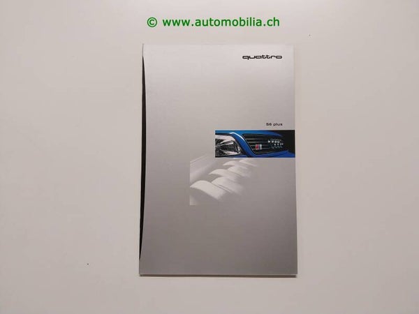 Audi S6 (C4) Plus 1996/03 Prospekt deutsch