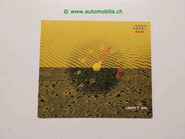 Audi TT LimiTT 300 Prospekt 2000/10 deutsch