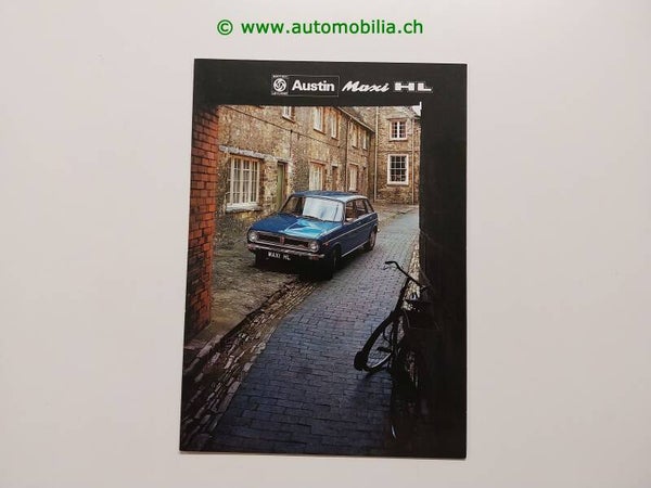 Austin Maxi HL 1973/03 Prospekt deutsch
