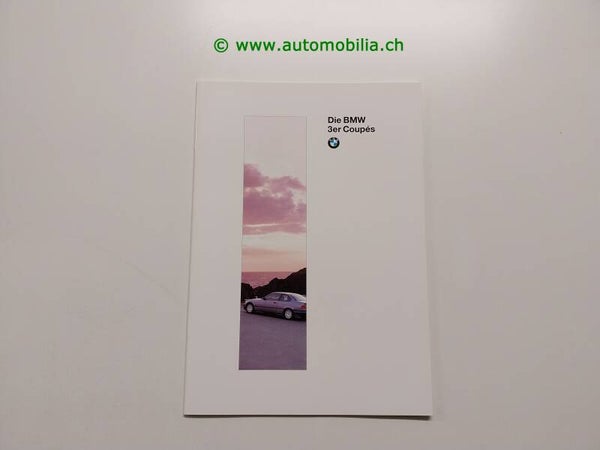 BMW 3er-Reihe E36 Coupé 1994/02 Prospekt deutsch