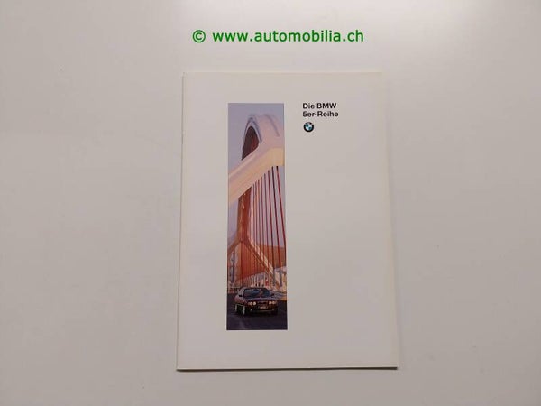 BMW 5er-Reihe E34 1994/02 Prospekt deutsch
