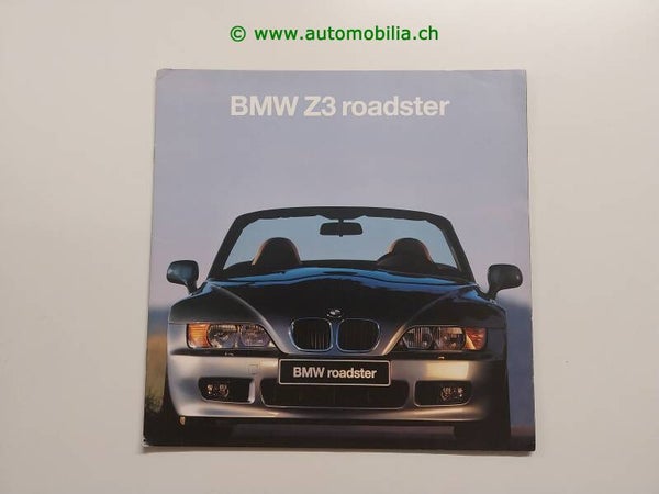 BMW Z3 roadster (E36/7) 1995/02 Prospekt deutsch