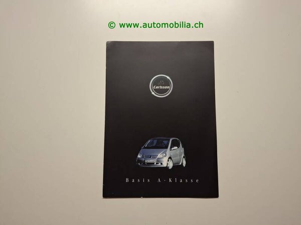 Carlsson Mercedes-Benz A-Klasse (W168) Prospekt