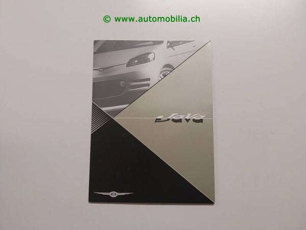 Chrysler Java Concept 1999 Prospekt englisch