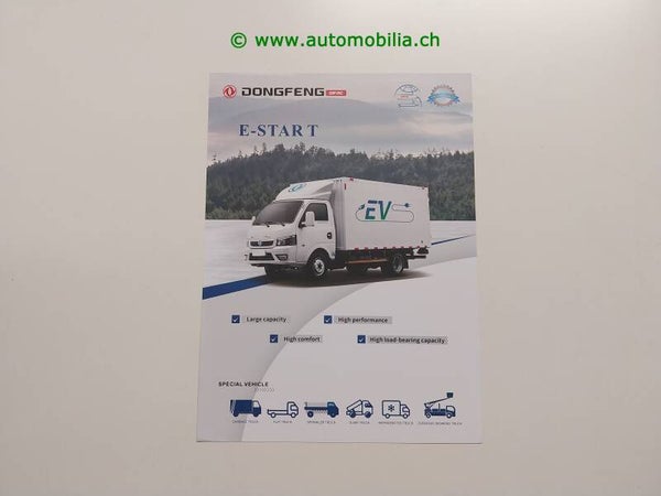Dongfeng (DFAC) E-Star T Prospekt englisch