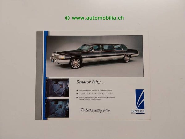 Eureka Senator Fifty (Cadillac) Prospekt englisch
