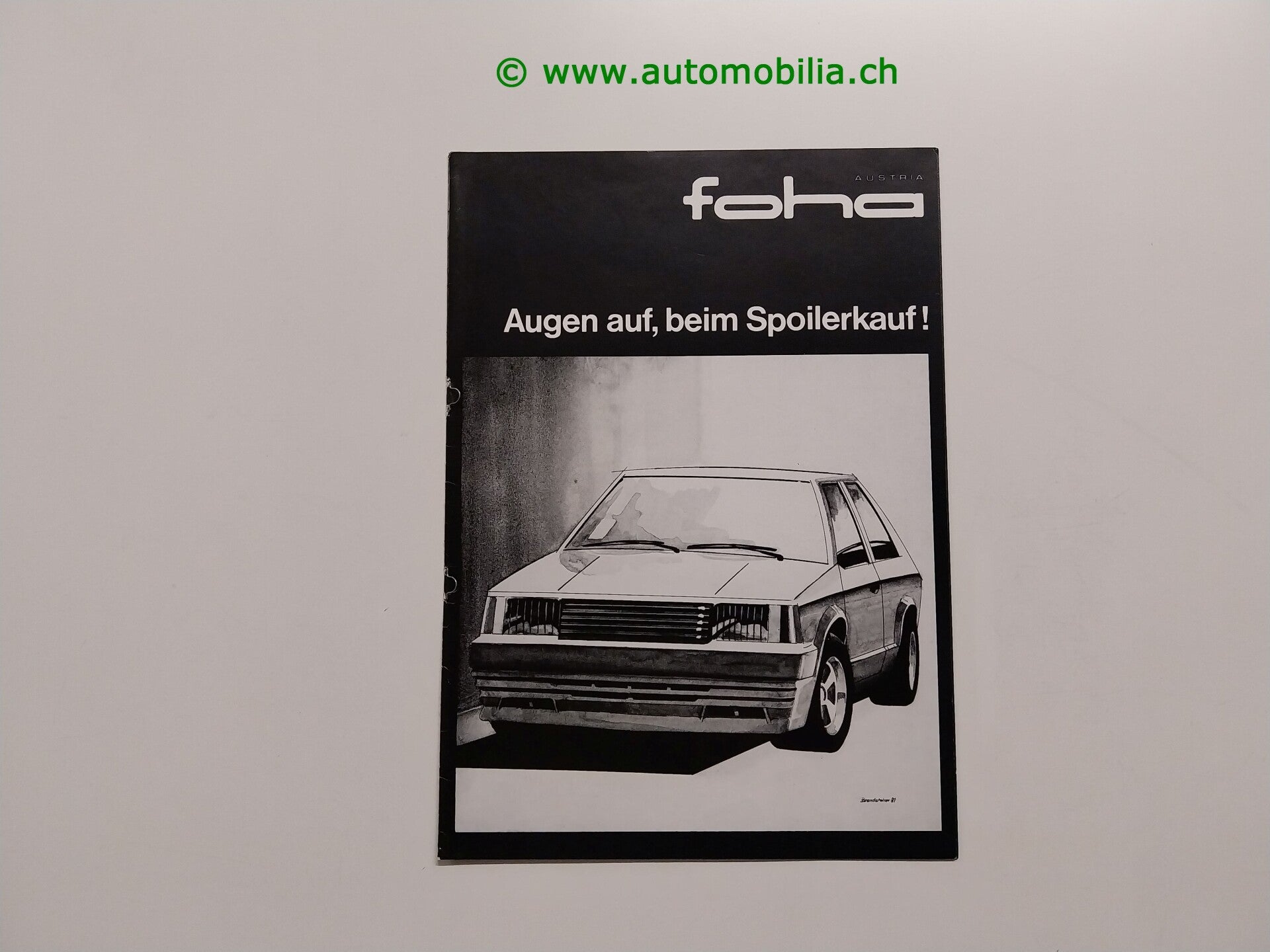 foha Spoiler und Zubehör Prospekt deutsch