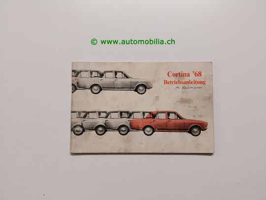 Ford (EU) Cortina 1968/06 Betriebsanleitung deutsch