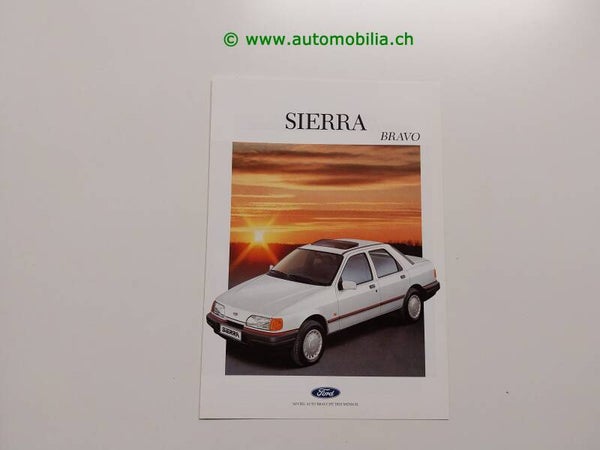 Ford (EU) Sierra Bravo 1989/04 Prospekt deutsch
