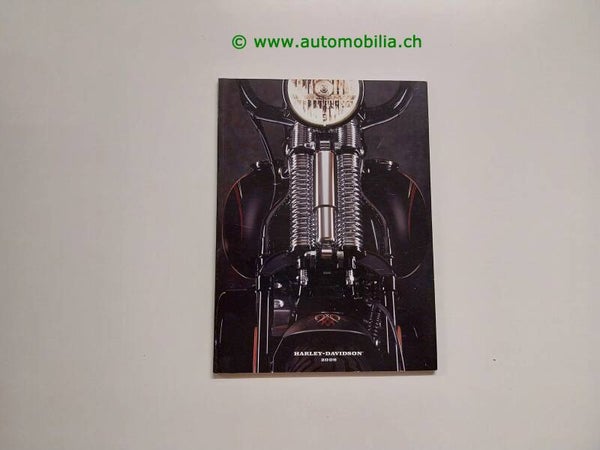 Harley-Davidson Modellprogramm 2009 Prospekt englisch