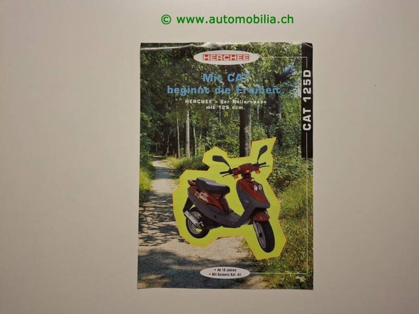Adly/Herchee (Her Chee) Cat 125 D Prospekt deutsch