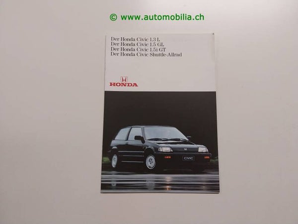 Honda Civic Prospekt deutsch