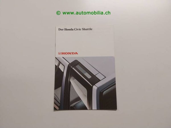 Honda Civic Shuttle Prospekt deutsch