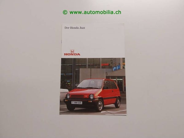 Honda Jazz Prospekt deutsch