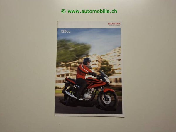 Honda Motorräder Modellprogramm 125 Prospekt deutsch