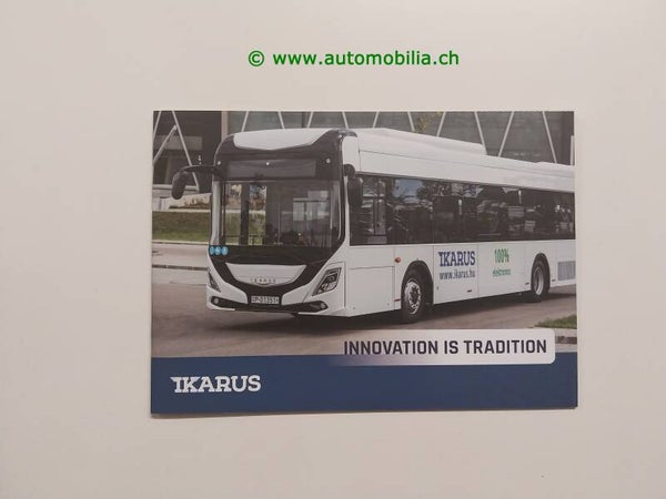 Ikarus Firmenportrait Prospekt englisch