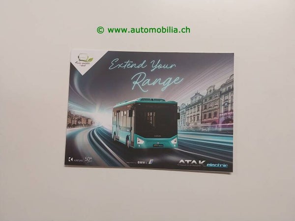 Karsan Atak electric Prospekt englisch